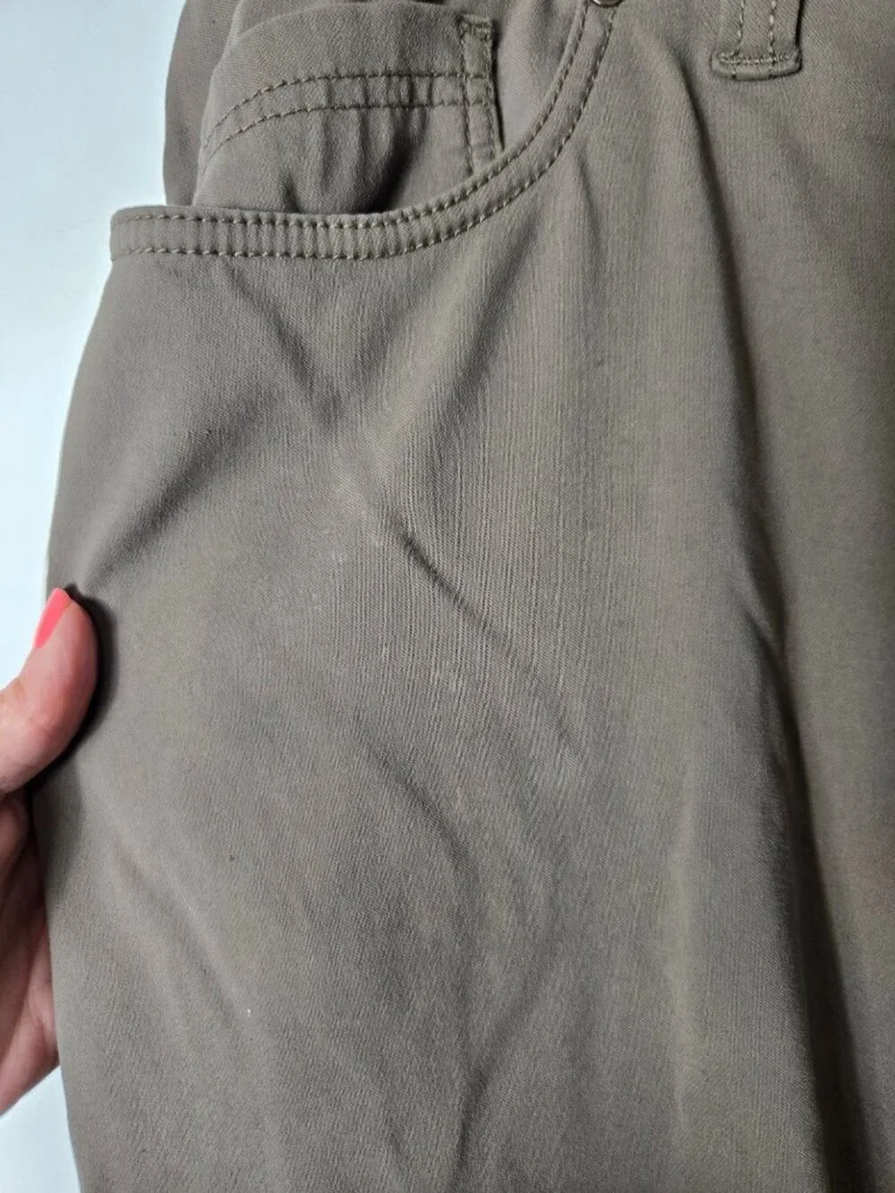 Prana Pants Men's Brion Slim Fit Stretch Hiking Pants Brown UPF FLAW